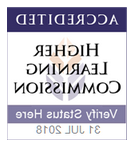 Accredited higher Learning Commission Verify Status Here