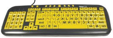 Large Print Keyboard