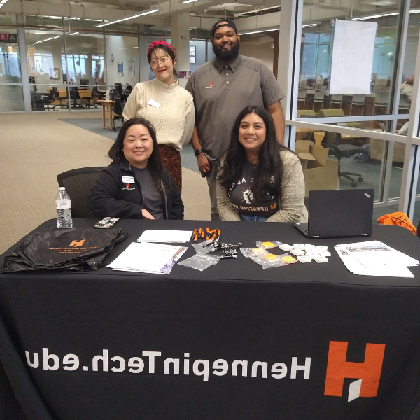 admissions team welcoming students