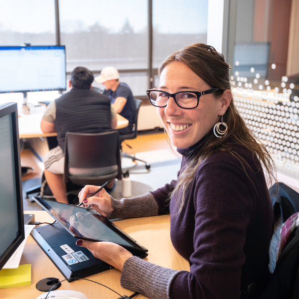 adult learning in lab classroom