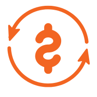 recurring donation icon
