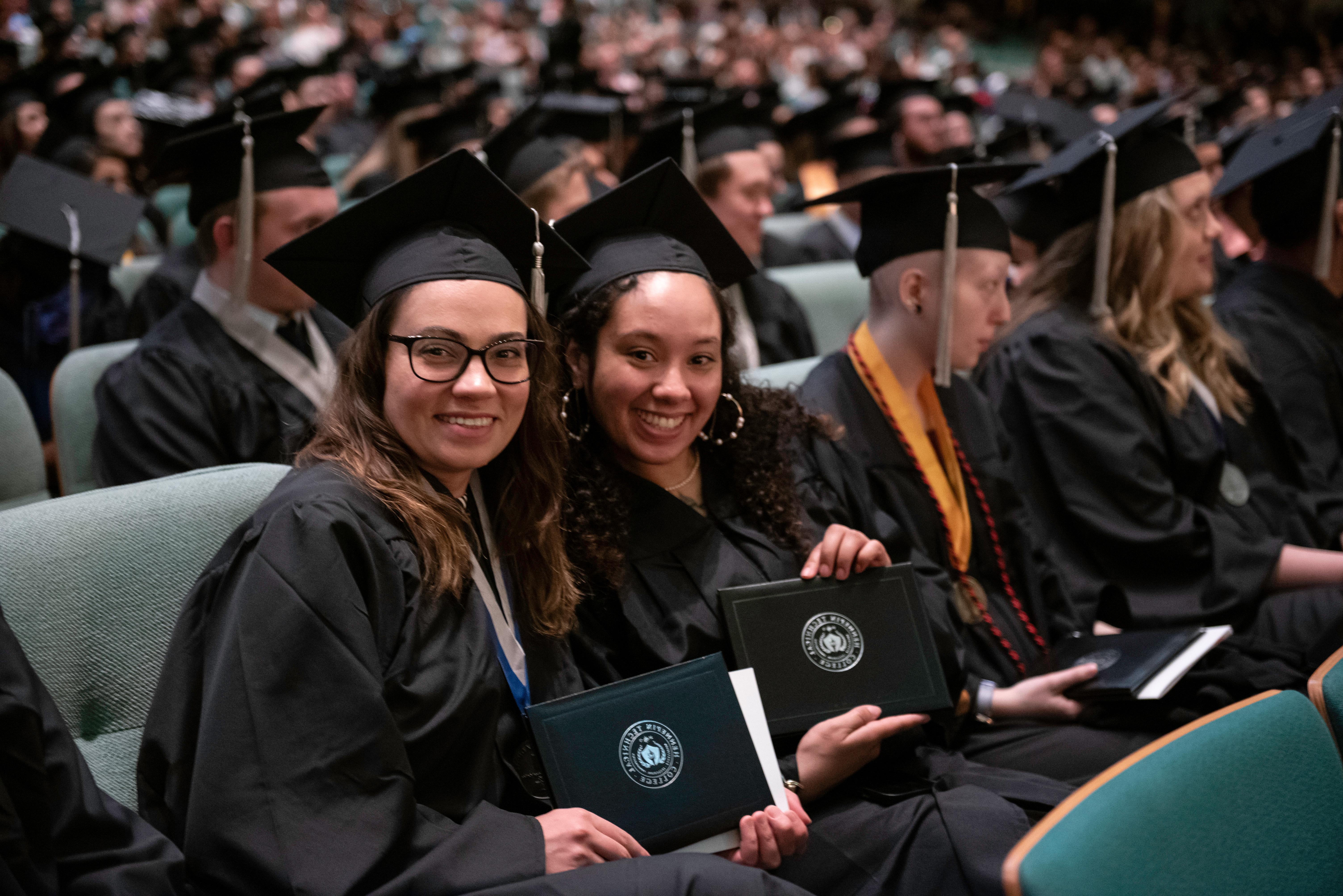 Students at graduation 2022