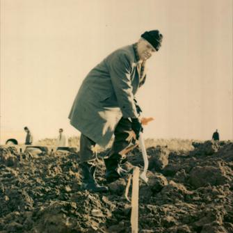 Ground breaking on campus