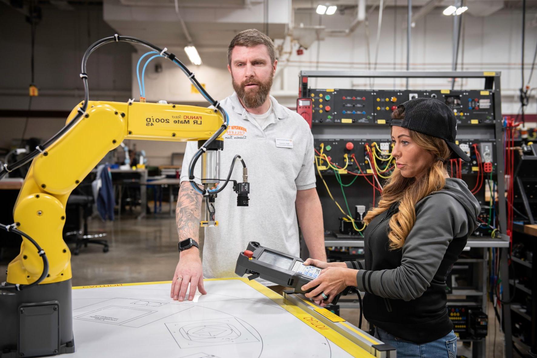 Student in robotics