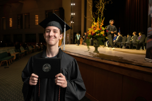 Hennepin Tech student Evan Subby