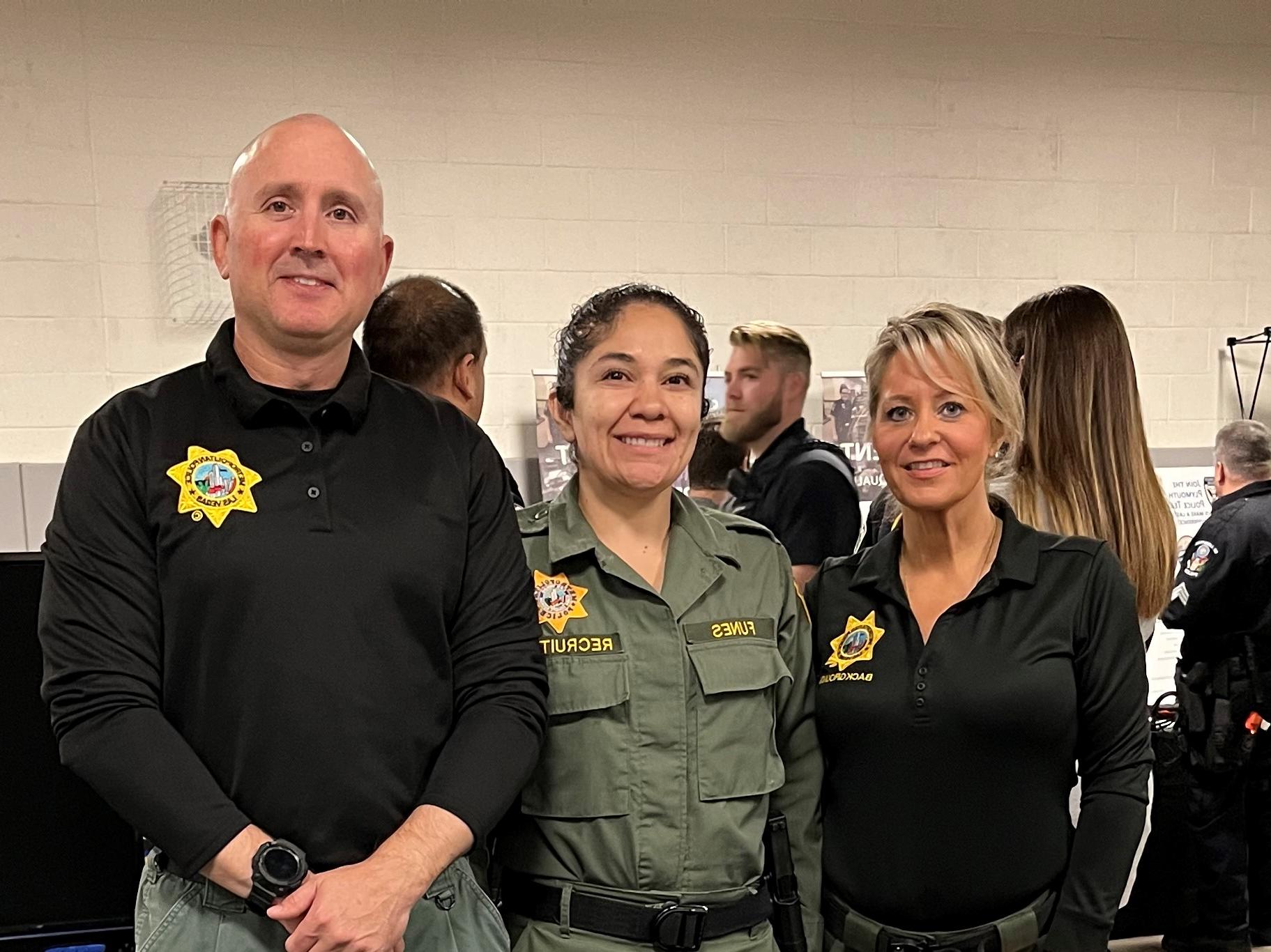 Las Vegas police recruiters