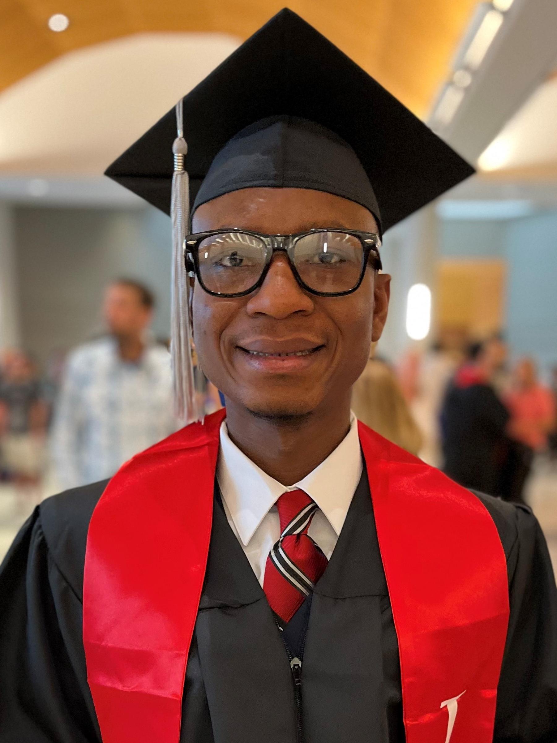 Business graduate Samuel Koheneh