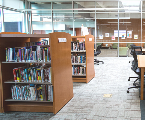 library books and resources